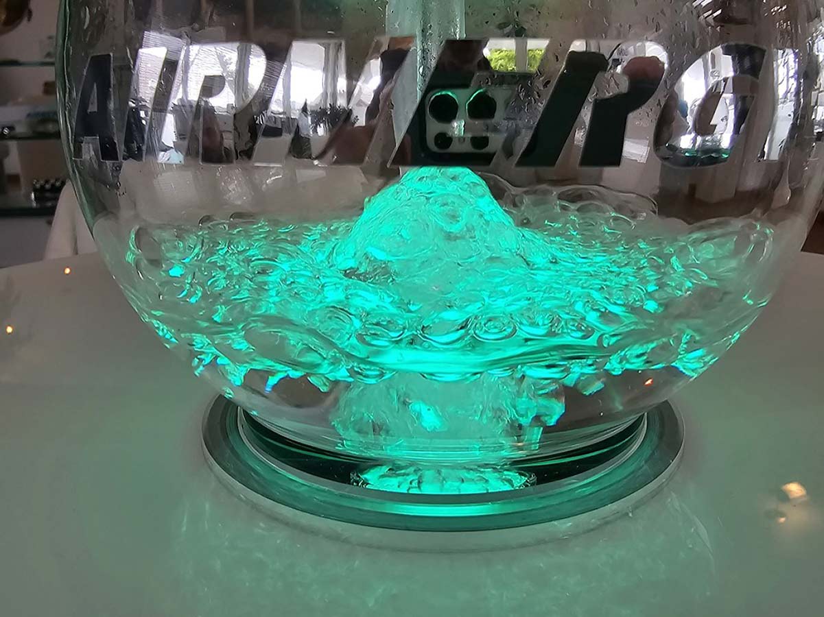 Farbflasche Ambientelicht Sprudel